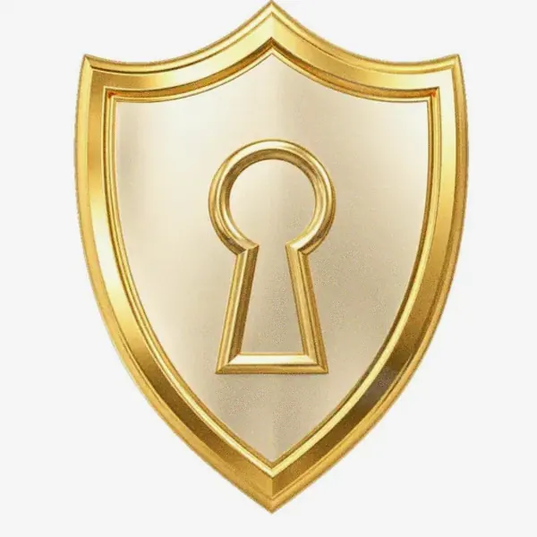 Shield with keyhole — Lizaro
