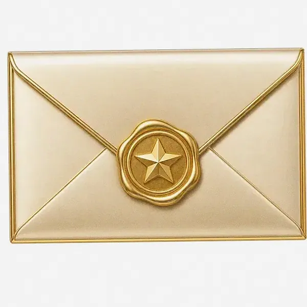 Sealed wax envelope — Lizaro