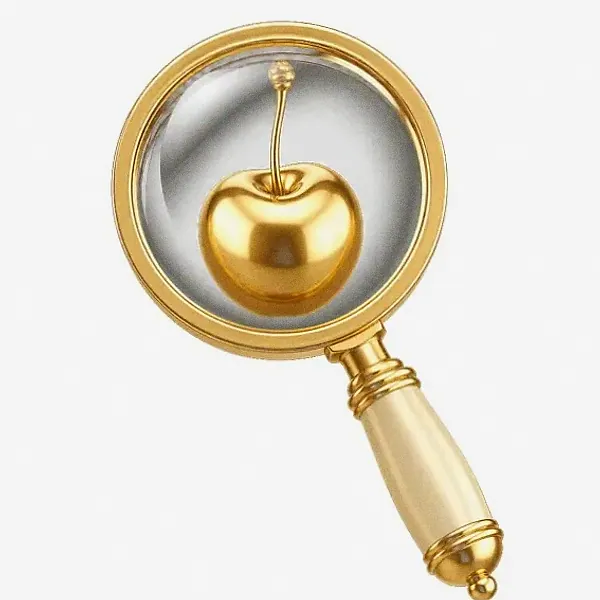 Cherry magnifying glass — Lizaro