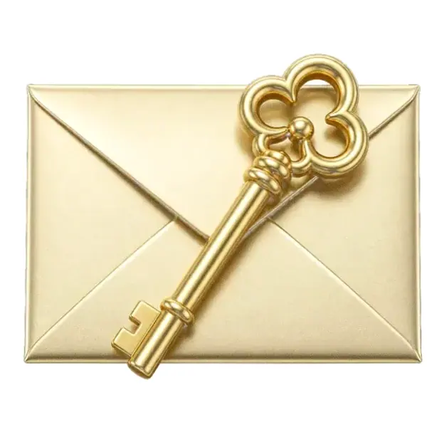 Key on envelope — Lizaro
