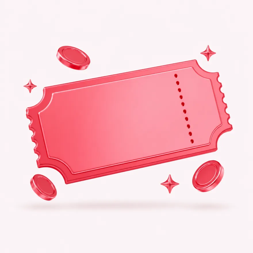 Blank coupon ticket — Lizaro